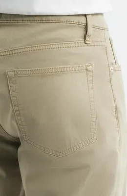 FRAME FRAME Modern Straight Leg Five-Pocket Twill Pants in Antique Thyme — Men Autumn beige Pants