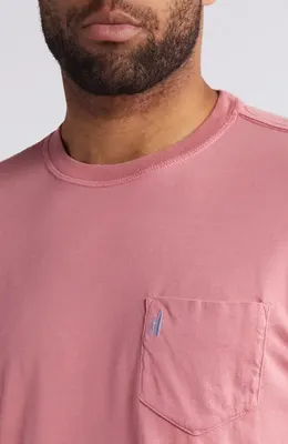 johnnie-O johnnie-O Dale 2.0 Pocket T-Shirt in Bandana — Men Spring pink Tops
