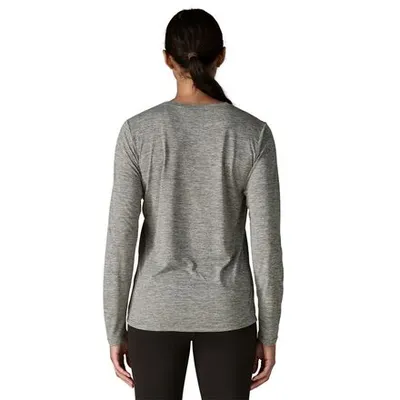 Patagonia Patagonia Capilene Cool Daily Long-Sleeve Shirt in Feather Grey — Unisex Summer grey Tops