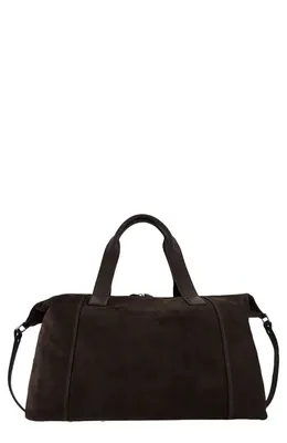 Vince Vince Westmore Suede Duffle Bag in Tobacco — Women Autumn chocolate Accessories