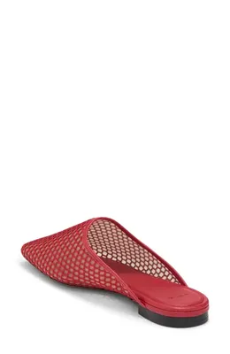 Vince Vince Dakota II Mule in Rouge Red — Women Autumn red Shoes