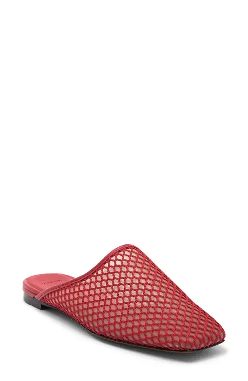 Vince Vince Dakota II Mule in Rouge Red — Women Autumn red Shoes