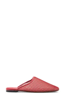 Vince Vince Dakota II Mule in Rouge Red — Women Autumn red Shoes