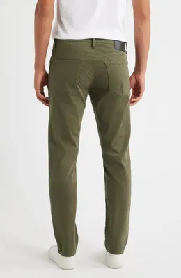 AG AG Tellis Stretch Sateen Modern Slim Pants in Urban Green — Men Autumn green Pants
