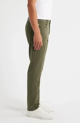 AG AG Tellis Stretch Sateen Modern Slim Pants in Urban Green — Men Autumn green Pants