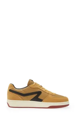 rag & bone rag & bone Retro Court Sneaker in Mstrd/Blk — Women Autumn gold Shoes