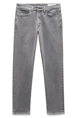 rag & bone rag & bone Fit 2 Aero Stretch Slim Fit Jeans in Dark Grey — Men Winter brown Pants