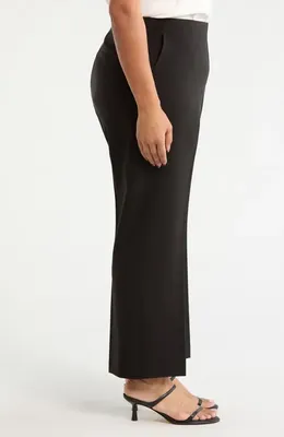 NIC+ZOE NIC+ZOE Plaza Bootcut Pants in Black Onyx — Women Winter black Pants