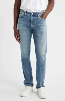 AG AG Everett Slim Straight Leg Jeans in Alameda — Men Summer blue Pants