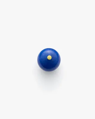 Cuyana Game Day Hat Charm - Blue / One Size in navy — Winter navy Jewelry
