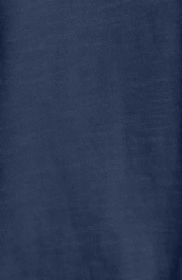 rag & bone rag & bone Classic Slim Fit Henley in Indigo — Men Winter purple Tops