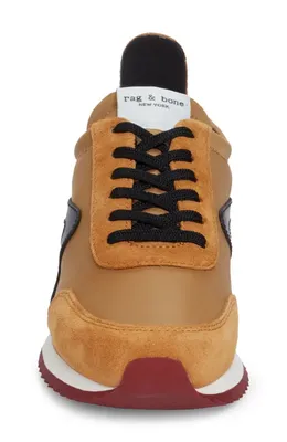 rag & bone rag & bone Retro Runner Sneaker in Mustard — Women Autumn camel Shoes