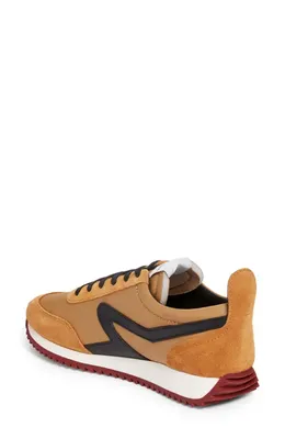 rag & bone rag & bone Retro Runner Sneaker in Mustard — Women Autumn camel Shoes