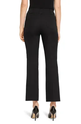 NIC+ZOE NIC+ZOE Plaza Ankle Demi Bootcut Pants in Black Onyx — Women Winter black Pants