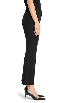 NIC+ZOE NIC+ZOE Plaza Ankle Demi Bootcut Pants in Black Onyx — Women Winter black Pants