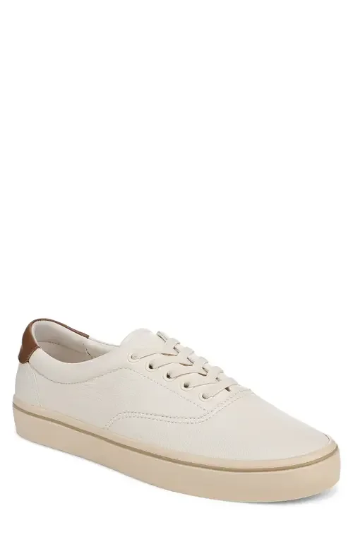 Vince Vince Seaside Low Top Sneaker in Pebble White — Men Spring white Shoes