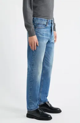 FRAME FRAME The Straight Leg Jeans in Outland — Men Summer blue Pants