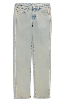 AG AG Sandra Low Rise Slim Straight Leg Jeans in Mojave Khaki — Women Spring beige Jeans & Denim