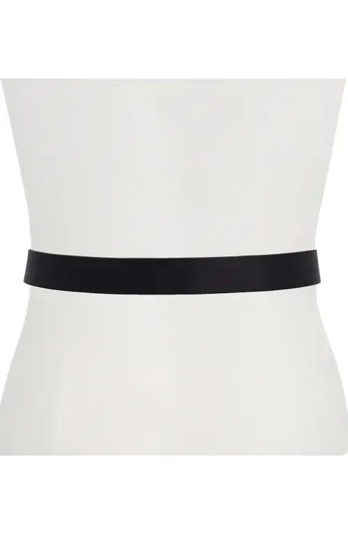 Vince Vince Reversible Black Leather Belt in Black — Men Winter black Belts
