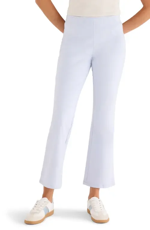 NIC+ZOE NIC+ZOE 28 Berkeley Stretch Cotton Blend Bootcut Ankle Jeans in Sky — Women Summer white Pants