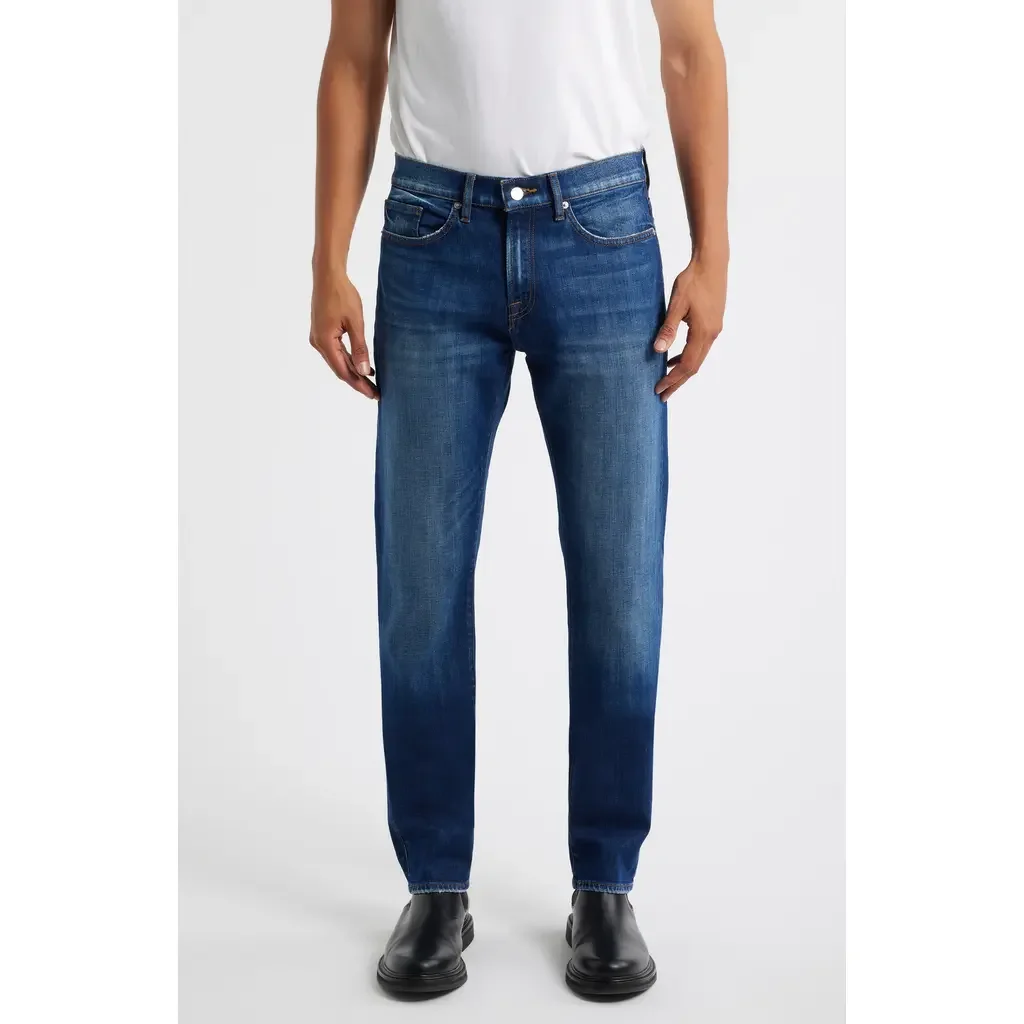 FRAME FRAME L'Homme Slim Fit Jeans in Chemist — Men Winter navy Pants