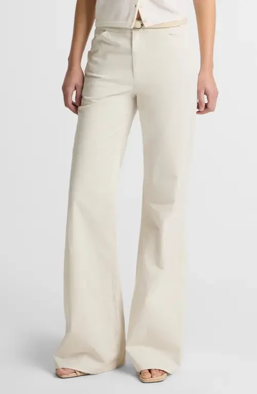Vince Vince Flare Pants in Horchata — Women Autumn beige Pants