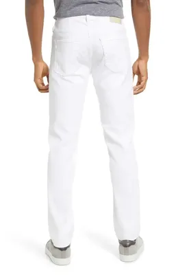 AG AG Tellis Slim Fit Jeans in White — Men Winter white Pants