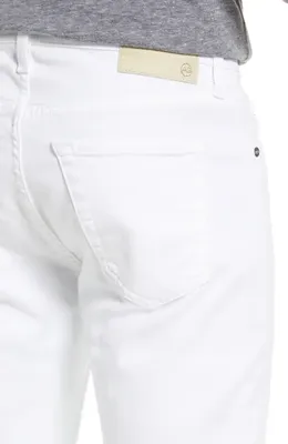 AG AG Tellis Slim Fit Jeans in White — Men Winter white Pants