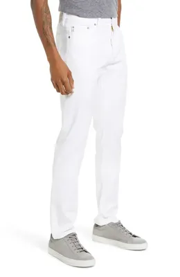 AG AG Tellis Slim Fit Jeans in White — Men Winter white Pants