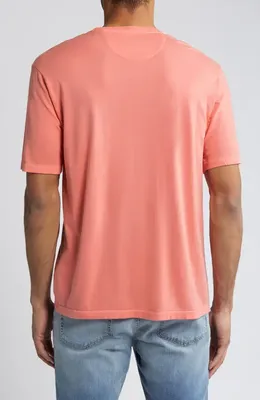 johnnie-O johnnie-O Dale 2.0 Pocket T-Shirt in Fiesta — Men Spring pink Tops