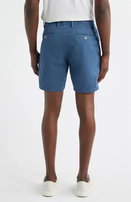 johnnie-O johnnie-O Nassau Chino Shorts in Wake — Men Summer blue Shorts