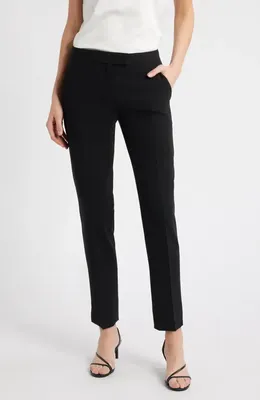 Theory Theory Ibbey Admiral Crepe Pants in Black - 001 — Women Winter black Pants