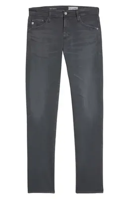 AG AG Tellis Slim Fit Jeans in 7 Yrs Sul Pure Black — Men Winter black Pants