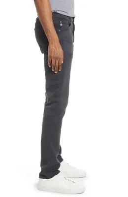 AG AG Tellis Slim Fit Jeans in 7 Yrs Sul Pure Black — Men Winter black Pants