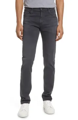 AG AG Tellis Slim Fit Jeans in 7 Yrs Sul Pure Black — Men Winter black Pants