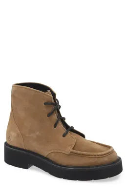 rag & bone rag & bone Tucker Moc Toe Boot in Khaki/Olive Suede — Men Autumn camel Shoes