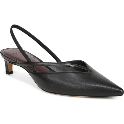 Vince Vince Clara Slingback Pump in Black — Women Winter black Shoes