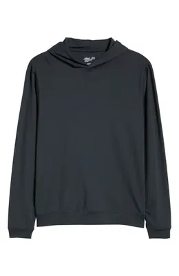 johnnie-O johnnie-O Motion Performance Hoodie in Black — Men Winter navy Tops