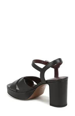 Vince Vince Ericka Ankle Strap Platform Sandal in Black — Women Winter black Shoes