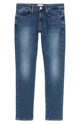 FRAME FRAME L'Homme Slim Fit Jeans in Montreal — Men Winter navy Pants