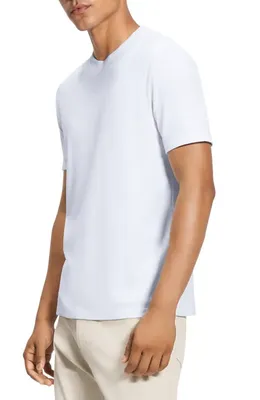 Theory Theory Sarior Anemone Milano T-Shirt in Olympic — Men Winter white Tops