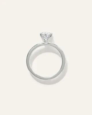 Quince Quince | Women's Lab Grown Diamond Marquise Comfort Fit Engagement Ring 1.5ct in Platinum — Women Summer white Accessories