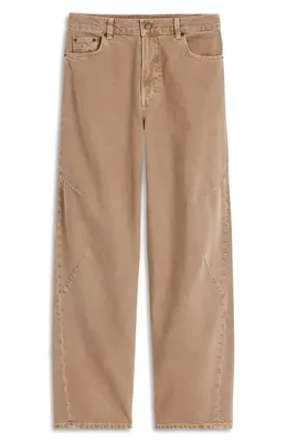 Boden Boden Barrel Jeans in Tobacco — Women Autumn brown Pants