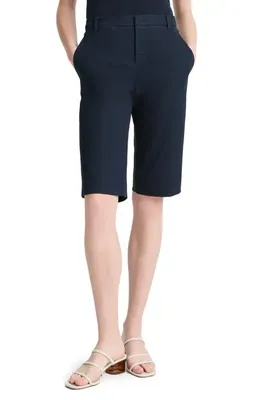Vince Vince Avery Mid Rise Chino Shorts in Coastal — Women Winter black Shorts