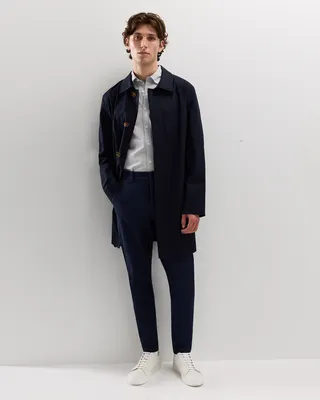 Quince Quince | Men's Performance Stretch Technical Dress Pants in Deep Navy — Men Winter navy Trousers & Chinos