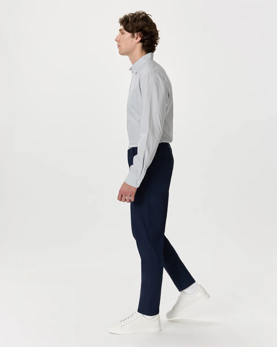 Quince Quince | Men's Performance Stretch Technical Dress Pants in Deep Navy — Men Winter navy Trousers & Chinos