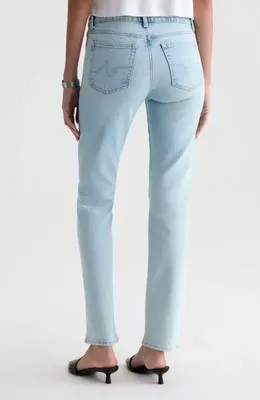 AG AG Sandra Low Rise Slim Straight Leg Jeans in Harvest — Women Summer silver Jeans & Denim