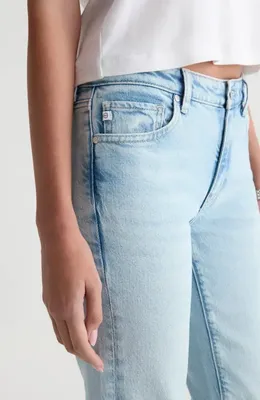 AG AG Sandra Low Rise Slim Straight Leg Jeans in Harvest — Women Summer silver Jeans & Denim