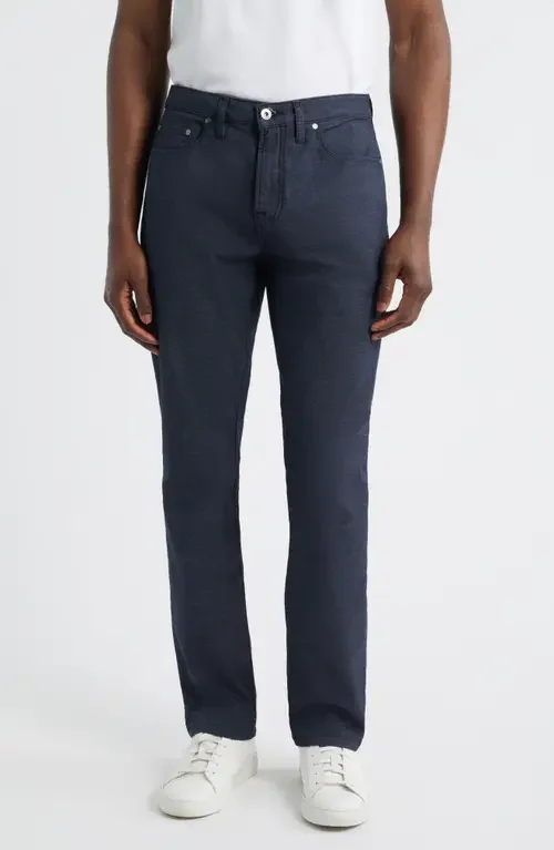 johnnie-O johnnie-O Atlas Garment Dye Stretch Chinos in Dark Navy — Men Summer navy Pants