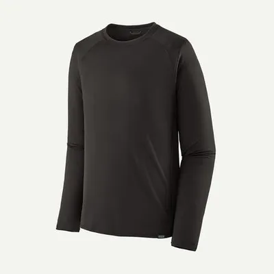 Patagonia Patagonia Capilene Midweight Crew Top in Black — Men Winter black Pants